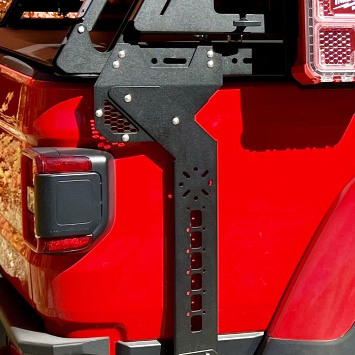 Rock Slide Engineering RK-103-JT1 Gladiator Overland Rack Rear Quarter Rails for 20-24 Jeep Gladiator JT