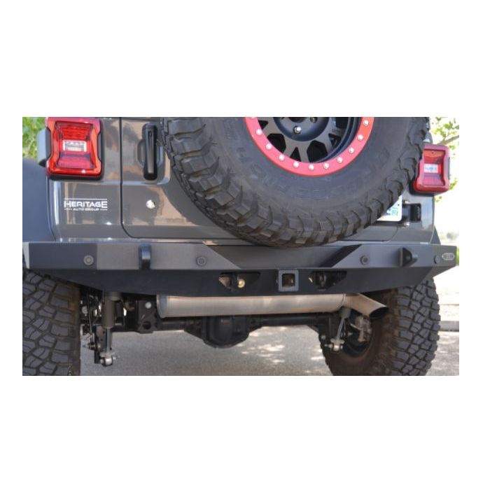 Rock Slide Engineering RB-F-101-JL  Rigid Series Full Rear Bumper  for 18-21 Jeep Wrangler JL