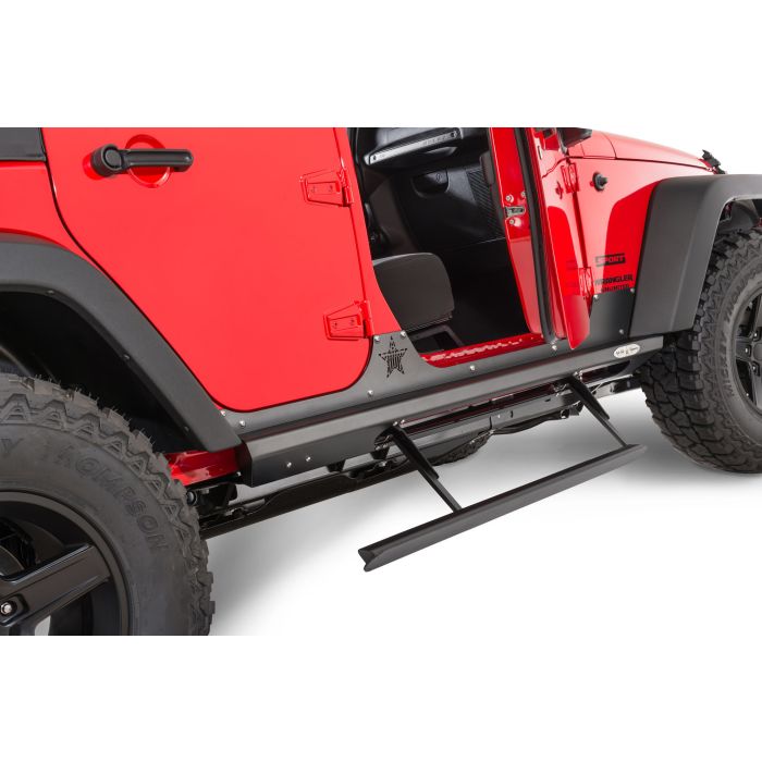 Rock Slide Engineering BD-SS-300-JK4 Gen III Step Sliders for 07-18 Jeep Wrangler JK Unlimited 4-Door