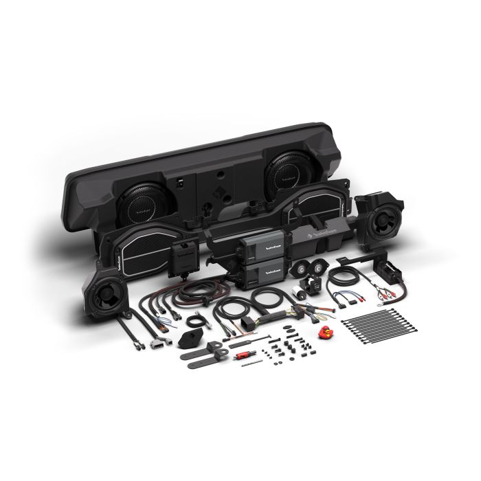 Rockford Fosgate 20GLADR-STG5 1,800 Watt All-In-One Audio Kit for 20-24 Jeep Gladiator JT