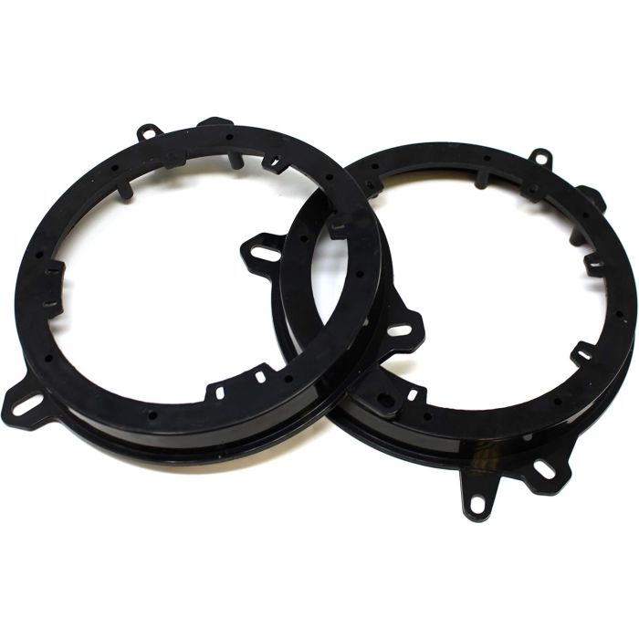 Rockford Fosgate 82-8148 6" to 6.75" Rear Door Speaker Adapter Brackets for 16-26 Toyota Tacoma