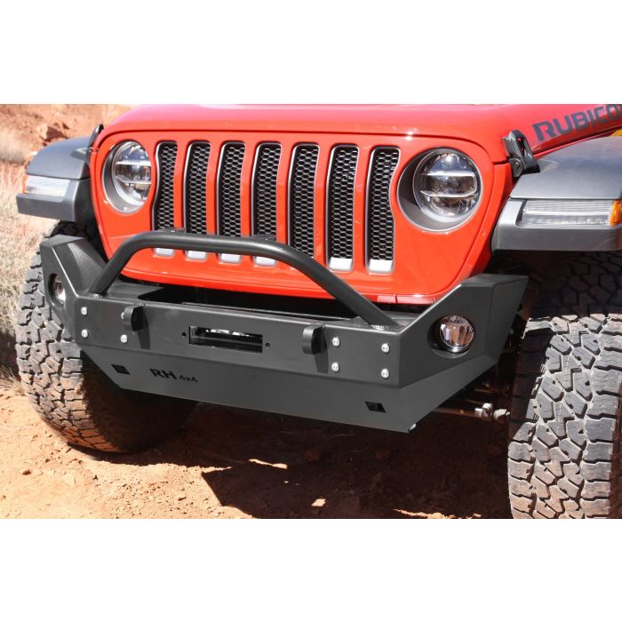 RHD PATRIOT ALUM MID WINCH BUMPER JL