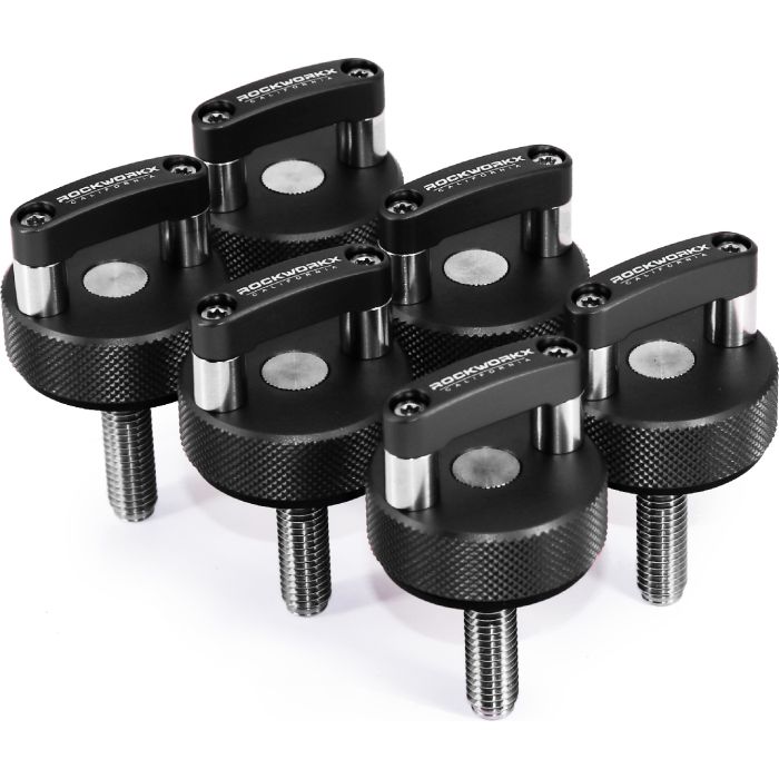 Rockworkx  Hardtop Thumb Screws for 07-25 Jeep Wrangler JK, JL & Gladiator JT