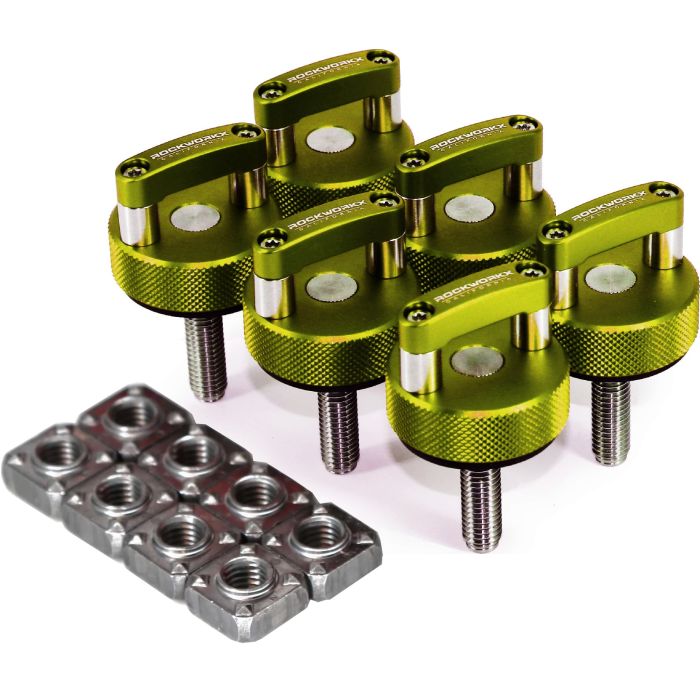 Jeep CJ, YJ, TJ Hard Top Thumb Screw  (6 Pc Set) -High Velocity