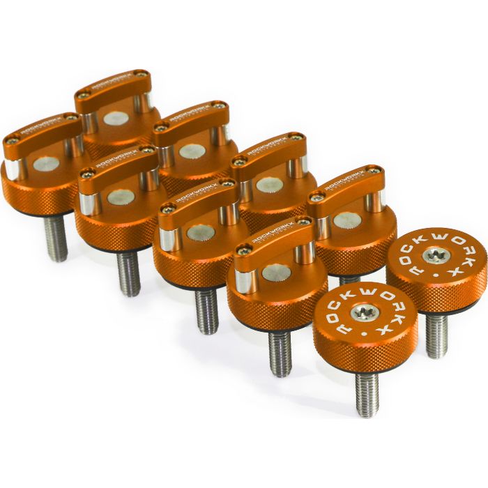 Jeep LJ  Hard Top Thumb Screw  (8 Pc Set) -Orange
