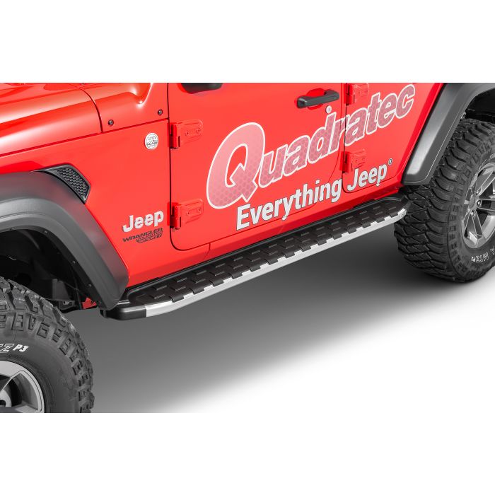 ROMIK REC-B RUNNING BOARDS JLU BLK