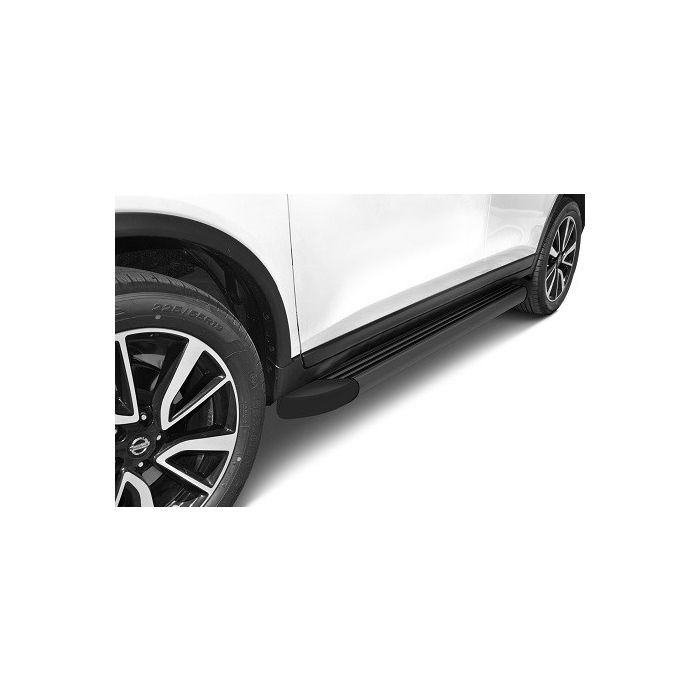 Romik 21309419 RB2 Black Running Boards  for 11-19 Jeep Grand Cherokee WK2