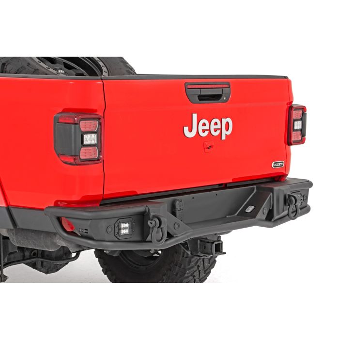 Rough Country 10650 Tubular Rear Bumper for 20-22 Jeep Gladiator JT
