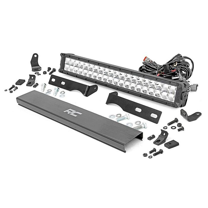 RC 2IN LED KIT WK2 BLK SER W/ WHITE DLR