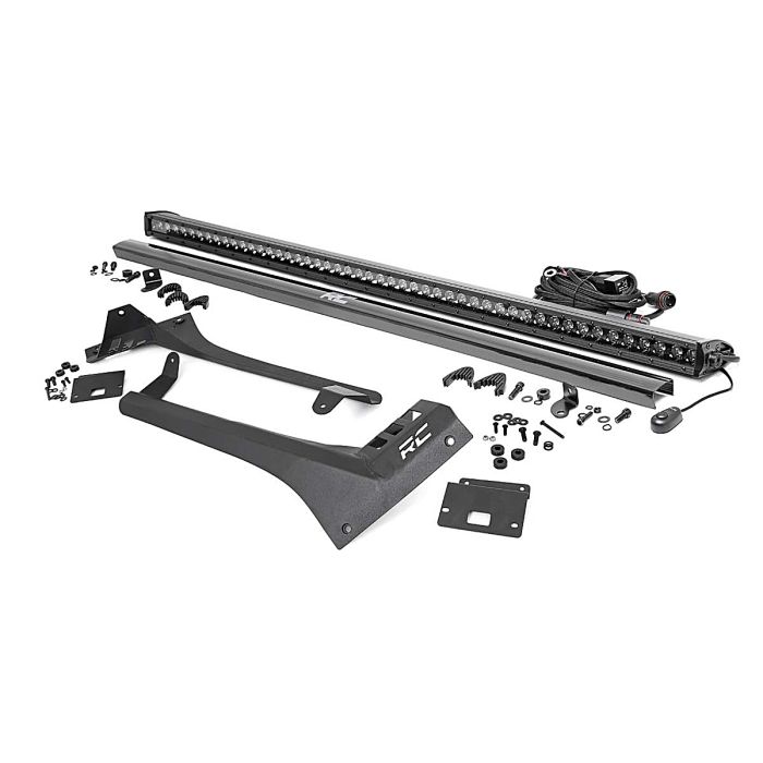 Rough Country   50 Inch LED Light Bar Upper Windshield Kit