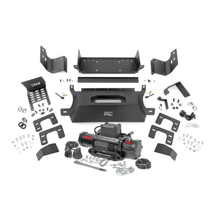 Hidden Winch Mount | 9500S | Ford Bronco 4WD (2021)