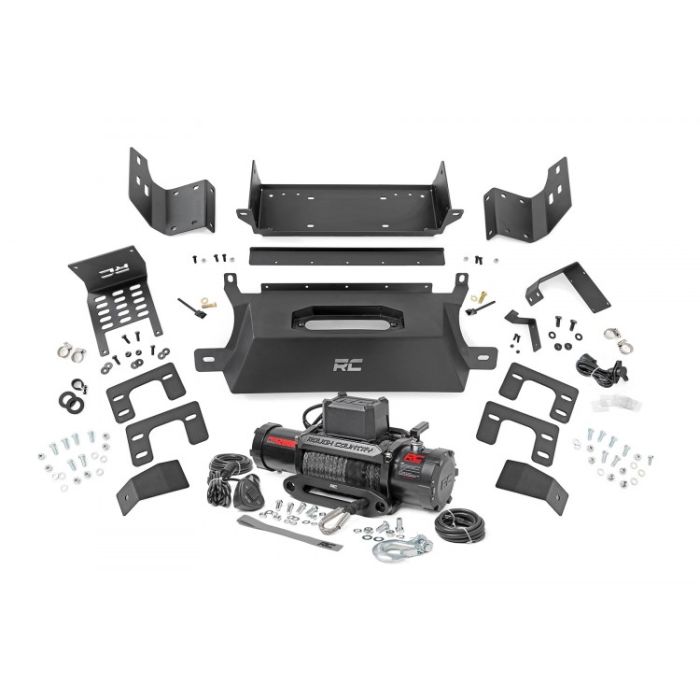 Hidden Winch Mount | 12000S | Ford Bronco 4WD (2021)