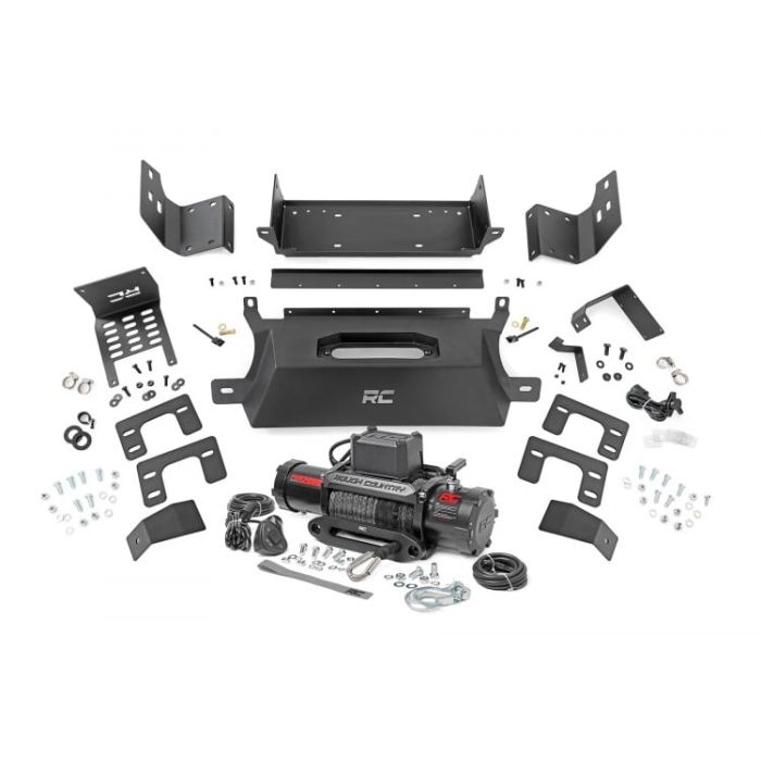 Hidden Winch Mount | 12000S | Ford Bronco 4WD (2021)
