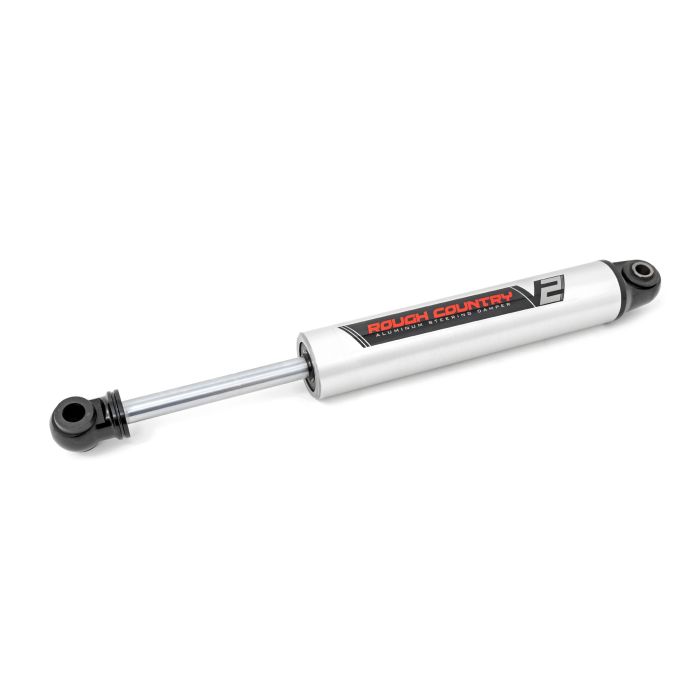 Rough Country 8730570 V2 Steering Stabilizer for 18-22 Jeep Wrangler JL & Gladiator JT