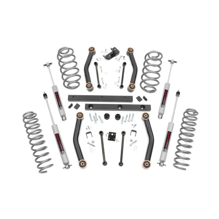 RC 4IN LIFT KIT W/ V2 SHOCKS 97-02 TJ