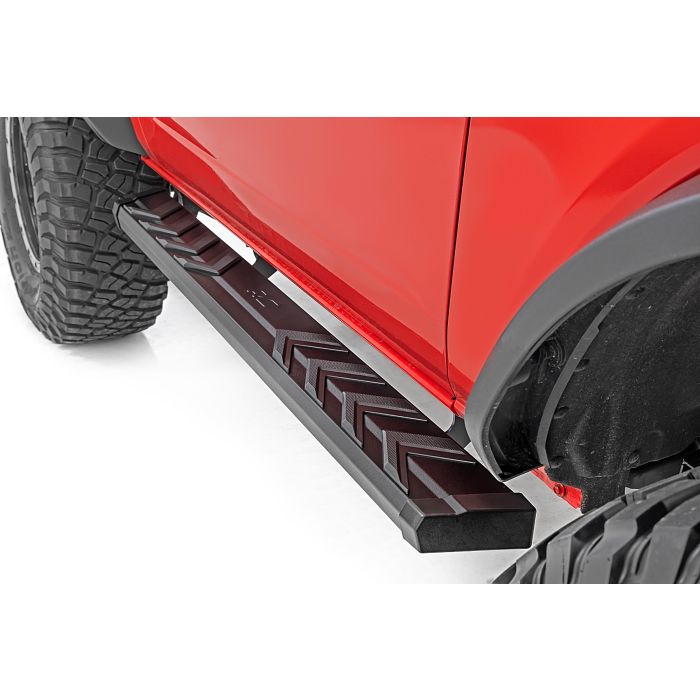 Rough Country 41008 BA2 Running Boards  for 21-23 Ford Bronco 2-Door