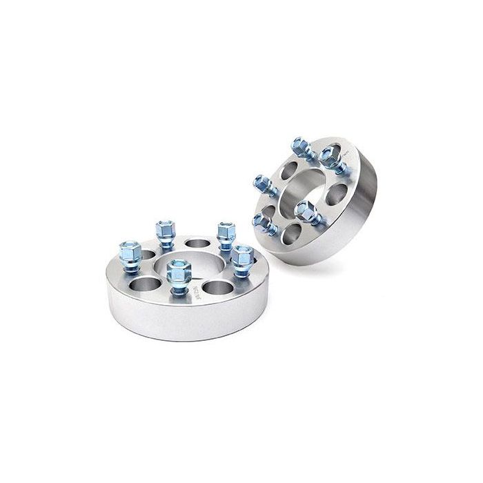 Rough Country  1.5in Wheel Spacers for Jeep Vehicles with 5x5.5 Bolt Pattern