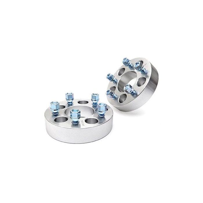 Rough Country  1.5in Wheel Spacers for Jeep Vehicles with 5x5.5 Bolt Pattern