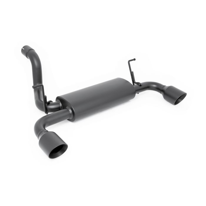 Rough Country 96003 Dual Outlet Performance Axle Back for 18-22 Jeep Wrangler JL