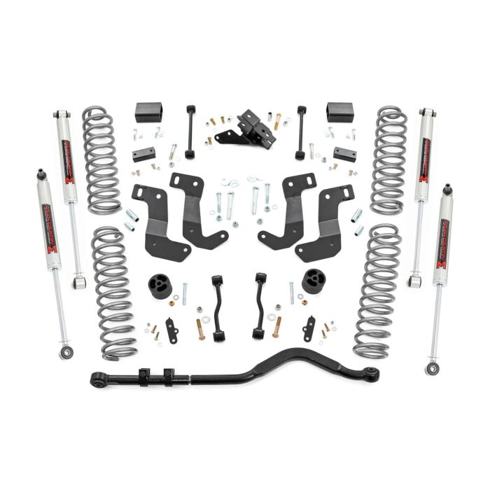 79840 - 3.5 In Lift Kit JLU 4xe with M1 Monotube Shocks and Control Arms (2024)