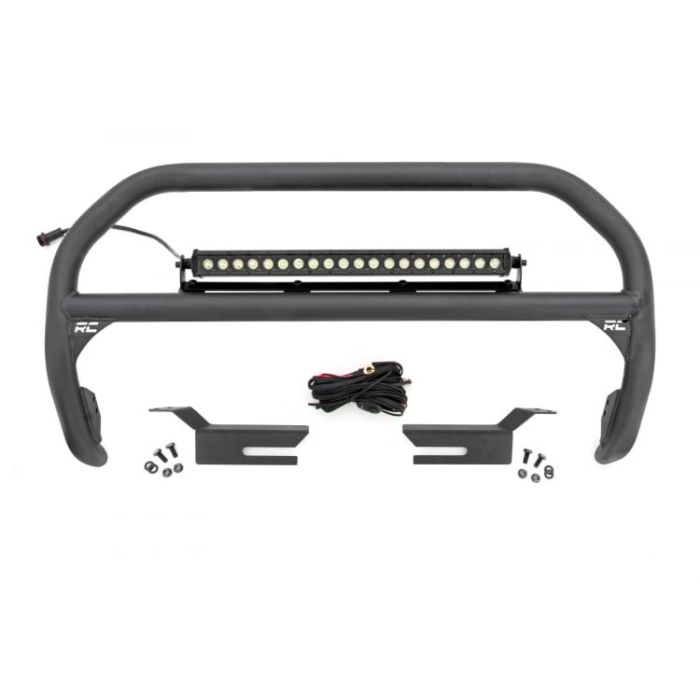 Nudge Bar | 20 Inch Black Single Row LED | Ford Bronco 4WD (21-22)