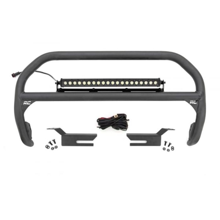 Nudge Bar | 20 Inch Black Single Row LED | Ford Bronco 4WD (21-22)