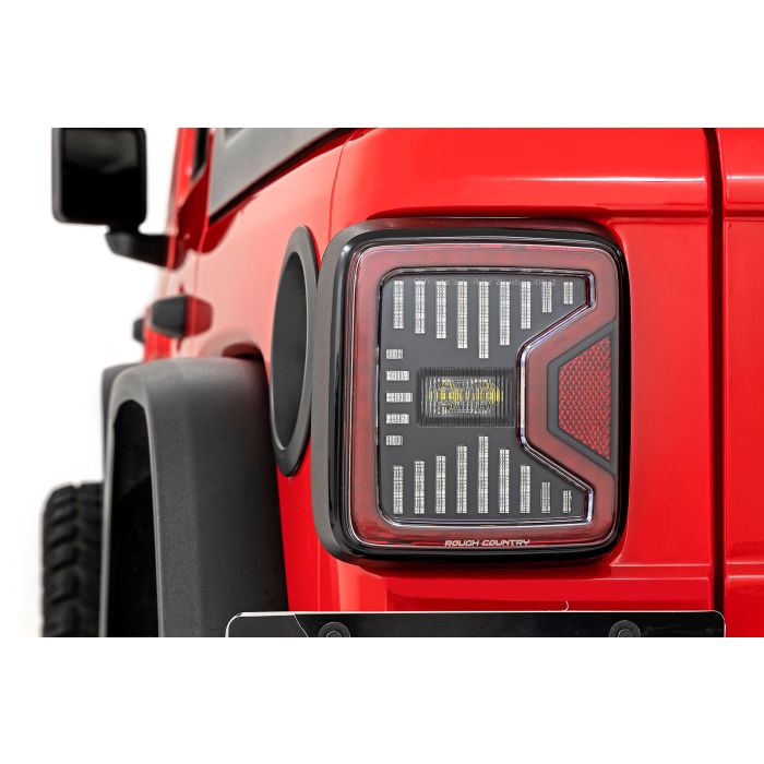 Rough Country RCH5900 LED Tail Lights for 18-22  Jeep Wrangler JL