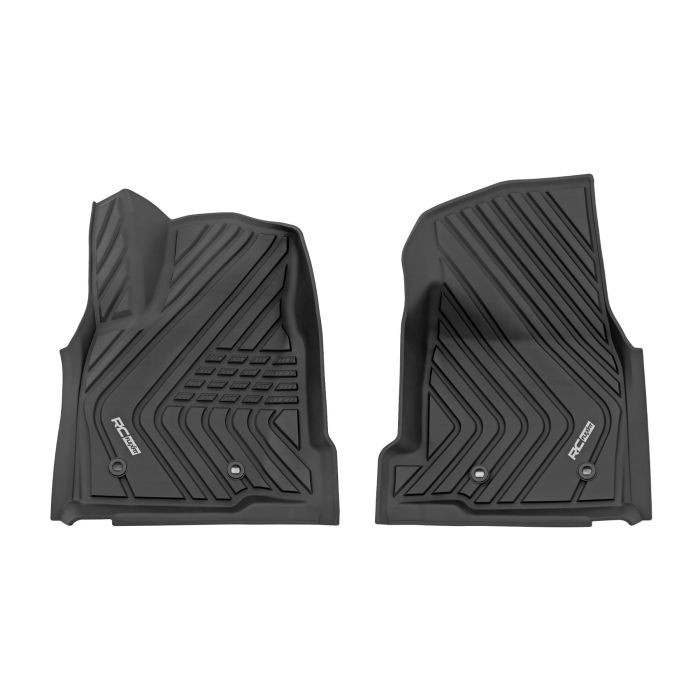 Rough Country  Flex-Fit Floor Mats for 24-26 Toyota Tacoma