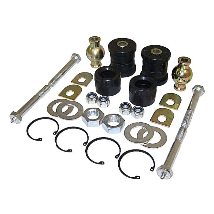 Crown Automotive RT21016 Heavy Duty Adjustable Control Arm Rebuild Kit  for 97-06 Jeep Wrangler TJ & Unlimited; 84-01 Cherokee XJ & Comanche MJ and 93-98 Grand Cherokee ZJ