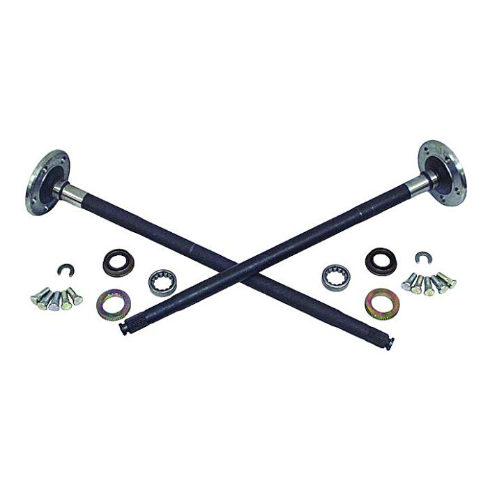 Crown Automotive RT23001 Chromoly Axle Shaft Kit for 93-02 Jeep Wrangler YJ & TJ;  92-01 Cherokee XJ and 93-96 Grand Cherokee ZJ with Dana 35 Rear Axle