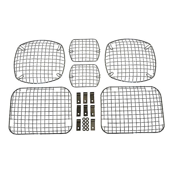 STONE GUARD SET CHROME 87-95 YJ