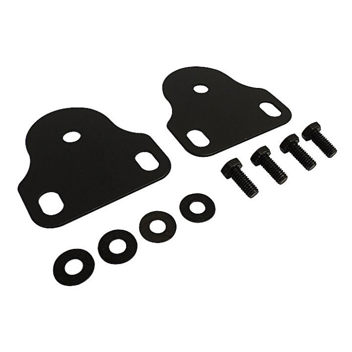 Crown Automotive  Stainless Steel Interior Windshield Hinge Brackets  for 76-95 Jeep CJ and Wrangler YJ
