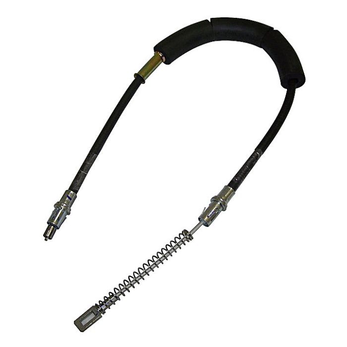 Crown Automotive  Rear Parking Brake Cable  for 87-90 Jeep Wrangler YJ with Disc Brake Conversion