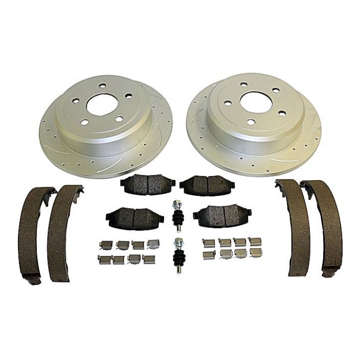 Crown Automotive RT31028 Performance Rear Brake Service Kit  for 07-18 Jeep Wrangler JK 