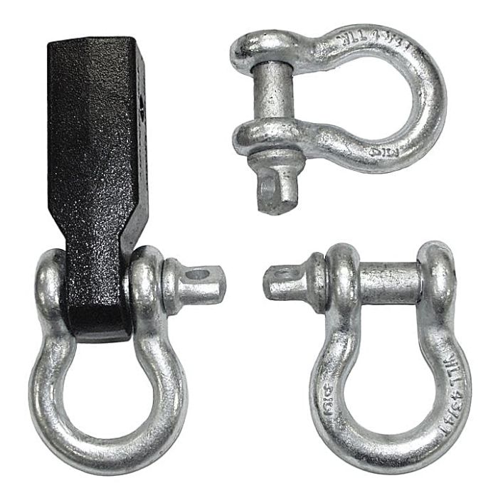 Crown Automotive RT33011 D-Ring Shackle Assembly with 3 D-Rings