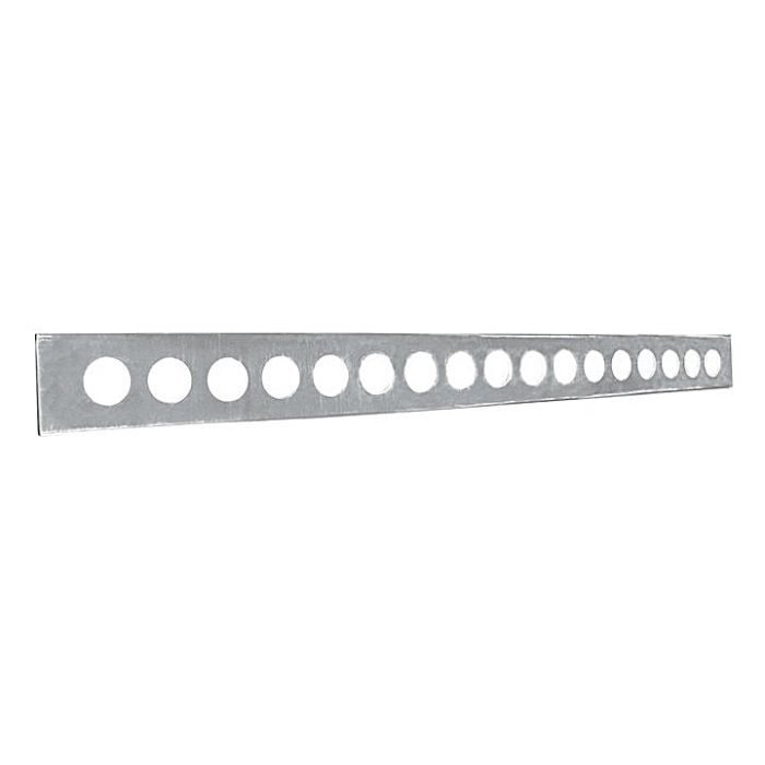 Crown Automotive RT34022 Stainless Steel Front Bumper with Holes for 55-86 Jeep CJ Series