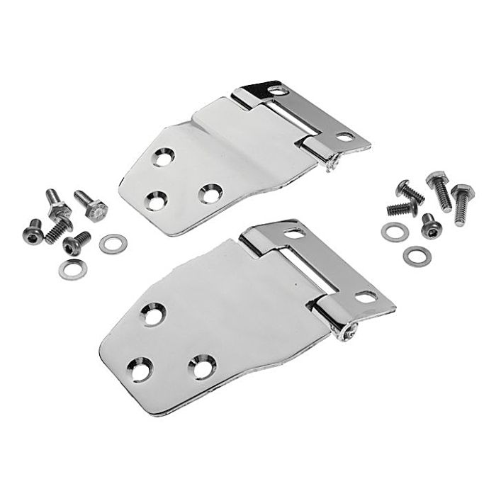 Crown Automotive RT34032 Stainless Steel Liftgate Hinge Set for 77-86 Jeep CJ7 