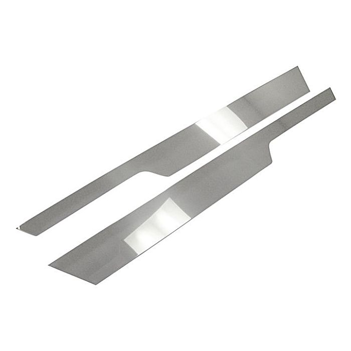 Crown Automotive RT34062 Rocker Panel Overlay Set in Stainless Steel  for 97-06 Jeep Wrangler TJ