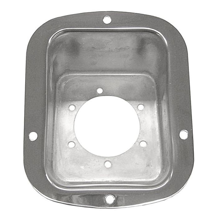 Crown Automotive RT34089 Gas Filler Bezel in Stainless Steel  for 77-95 Jeep CJ and Wrangler YJ