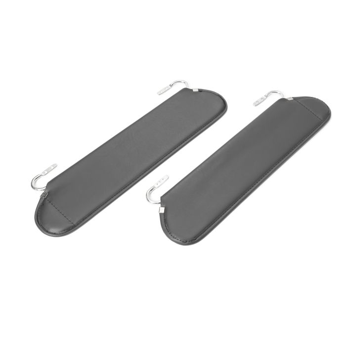 Crown Automotive RT54002 Sun Visor Set in Gray for 55-86 Jeep CJ Series