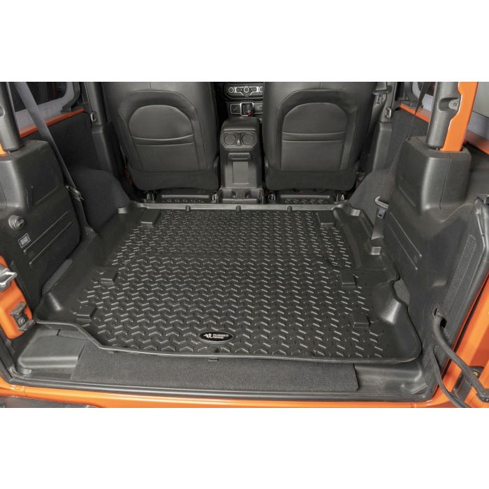 Rugged Ridge 12975.51 Full Length Rear Cargo Liner for 18-19 Jeep Wrangler JL 2-Door