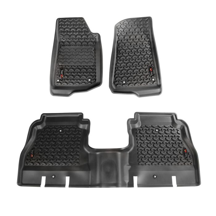 Rugged Ridge  Floor Liners for 18-21 Jeep Wrangler JL Unlimited 4-Door