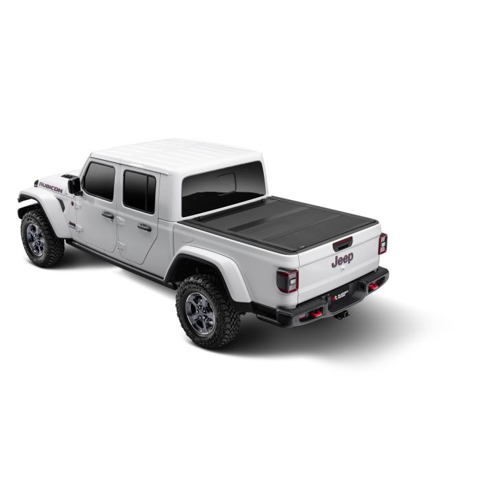 Rugged Ridge 13550.24 Armis  Hard Folding Bed Cover with LINE-X for 20-21 Jeep Gladiator JT