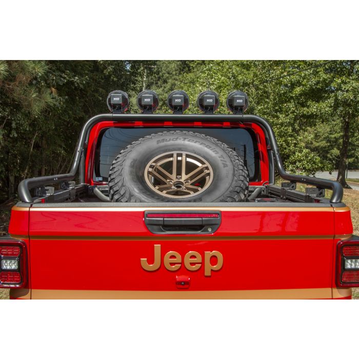 Rugged Ridge 11546.71 Bed Mounted Spare Tire Carrier for 20-21 Jeep Gladiator JT