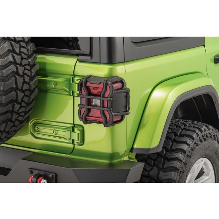 Rugged Ridge 11226.12 Elite Tail Light Guards for 18-22 Jeep Wrangler JL with Factory LED Tail Lights