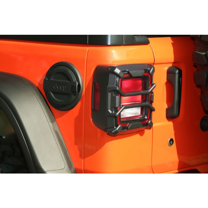 Rugged Ridge 11226.13 Elite Tail Light Guards for 18-21 Jeep Wrangler JL with Factory Halogen Tail Lights