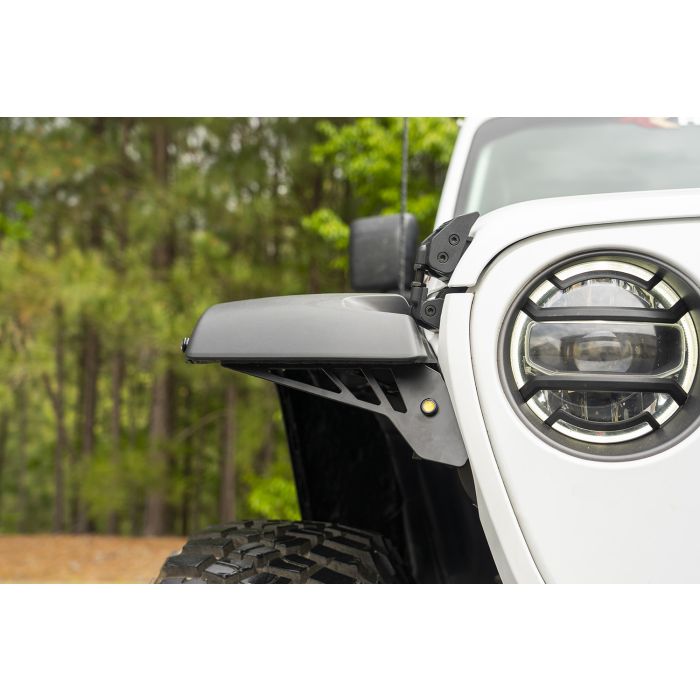 Rugged Ridge  Front Fender Chop Brackets for 18-22 Jeep Wrangler JL Sahara & Rubicon, 18-22 Gladiator JT