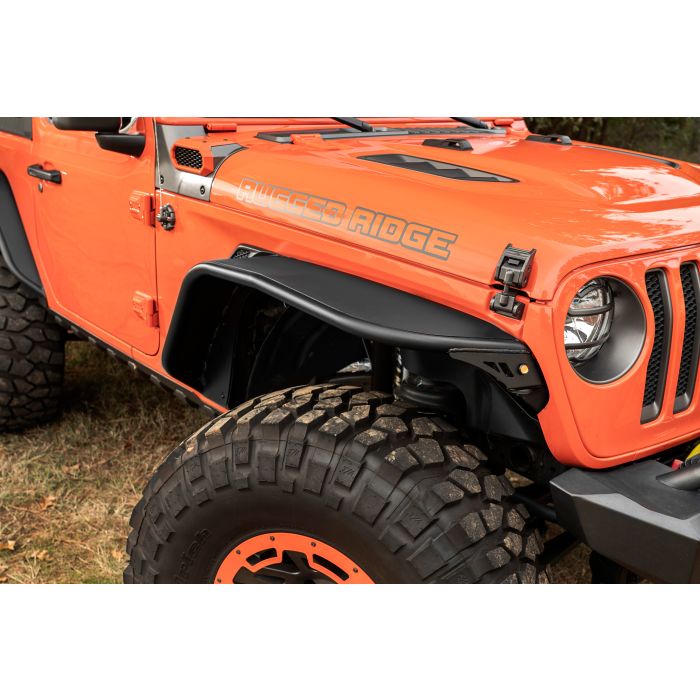 Rugged Ridge  HD Steel Tube Fenders for 18-20 Jeep Wrangler JL