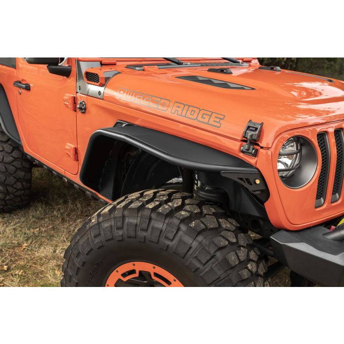 Rugged Ridge  HD Steel Tube Fenders for 18-20 Jeep Wrangler JL
