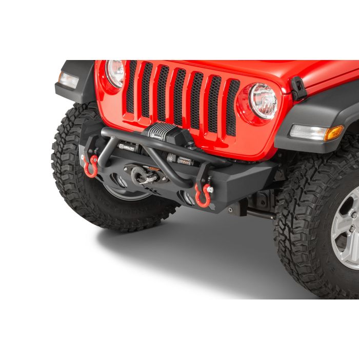 Rugged Ridge 11540.61 HD X-Striker for 07-22 Jeep Wrangler JK, JL & Gladiator JT with HD Front Bumper